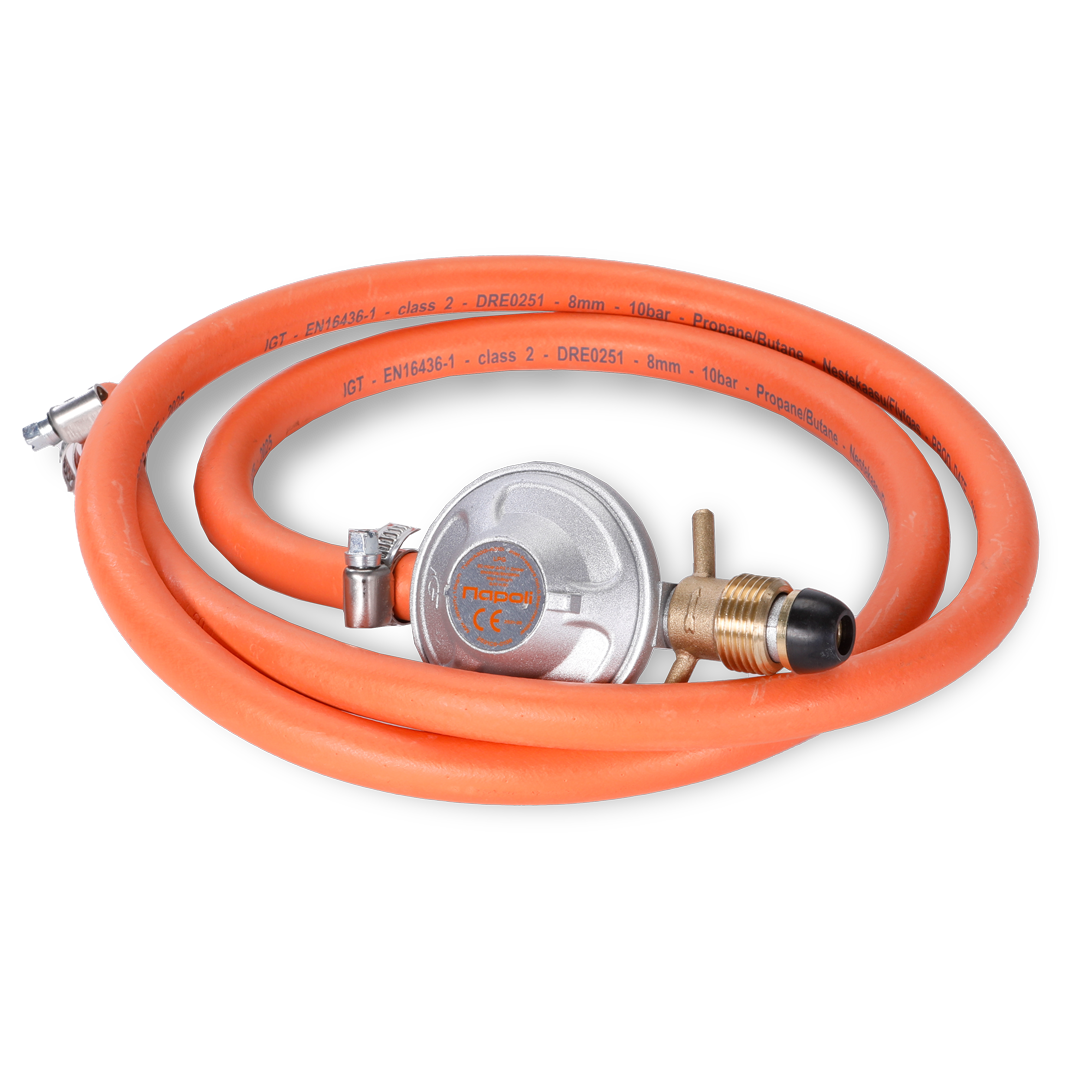 Gasregulator till vår gasolugn