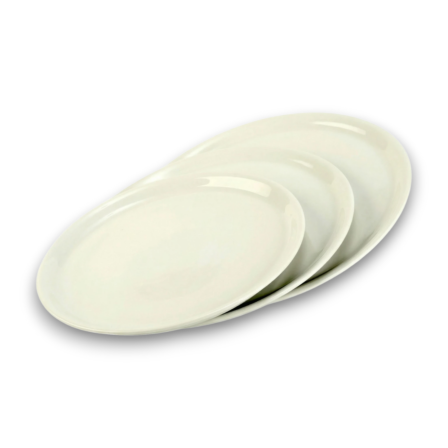 White pizza plate