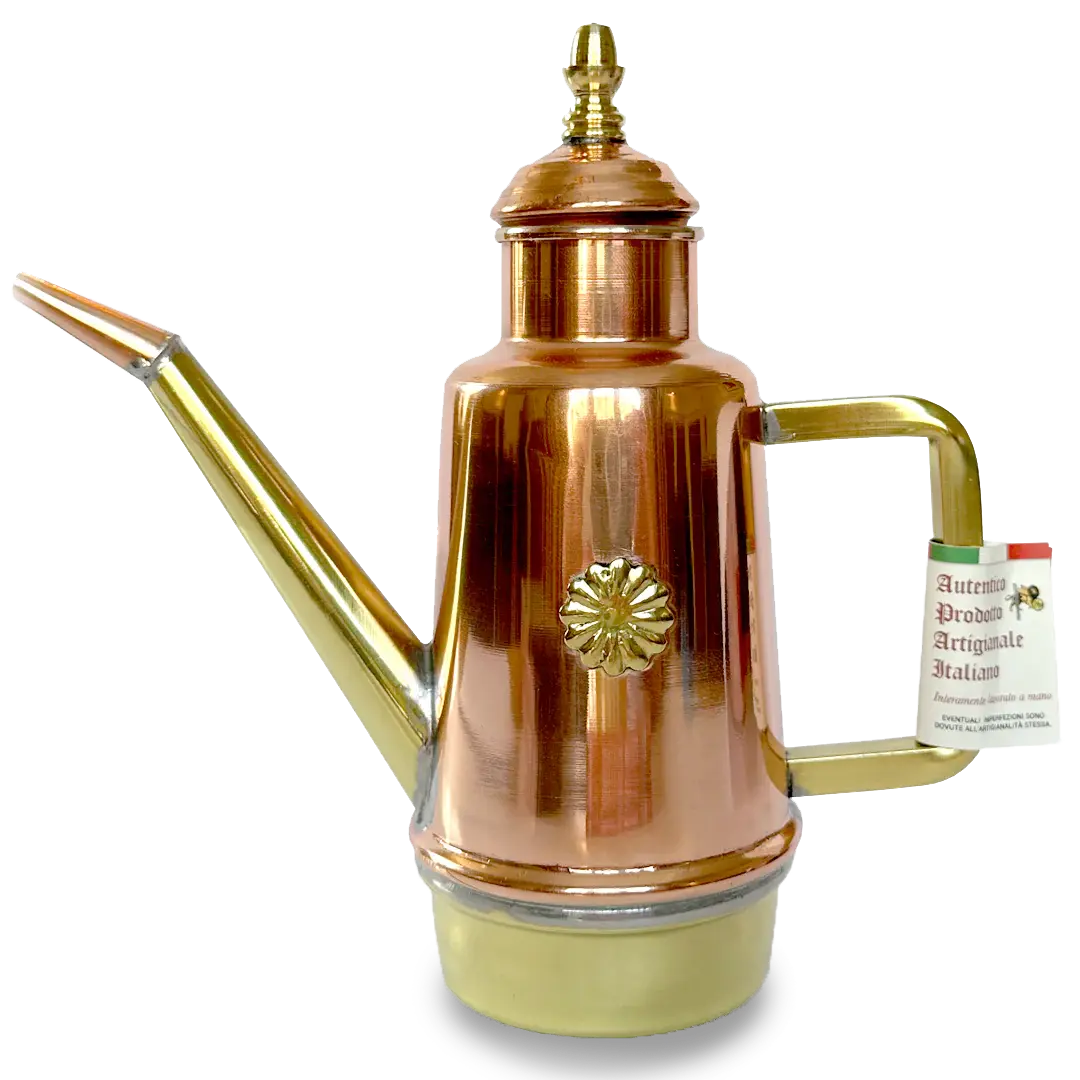 Traditional olive oil can