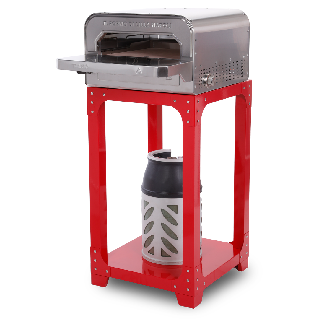 Ugnsstativ Röd Varmgalvaniserat