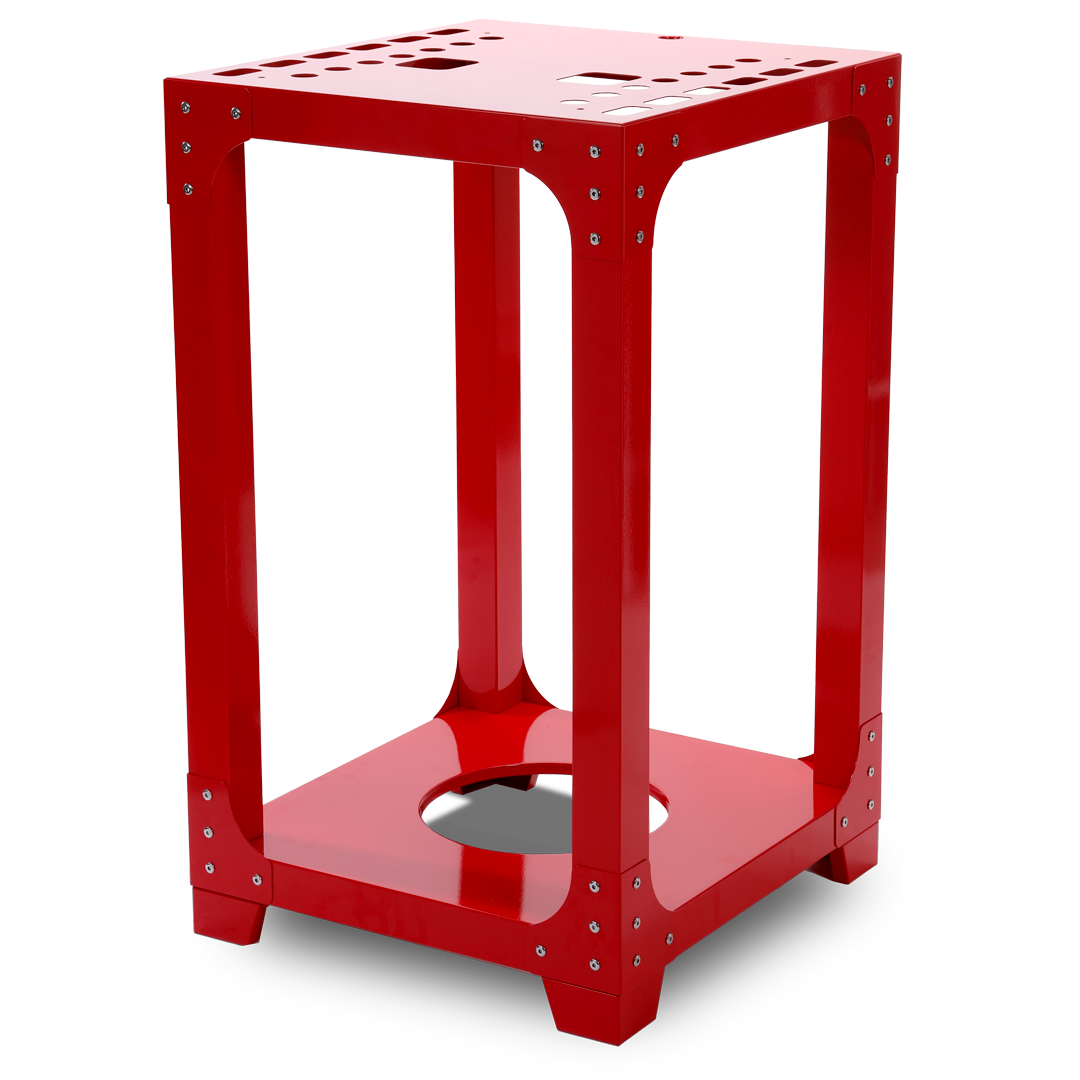 Ugnsstativ Röd Varmgalvaniserat