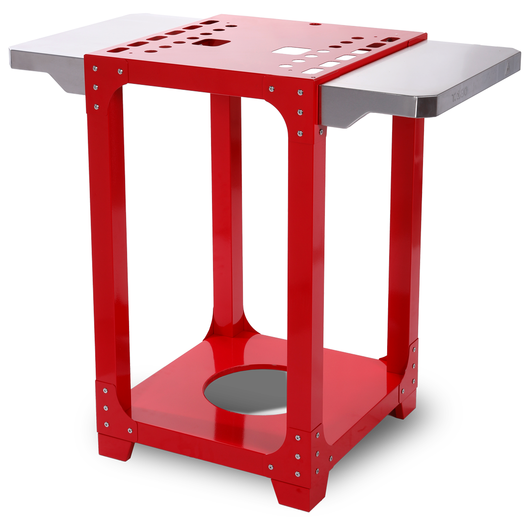 Ugnsstativ Röd Varmgalvaniserat