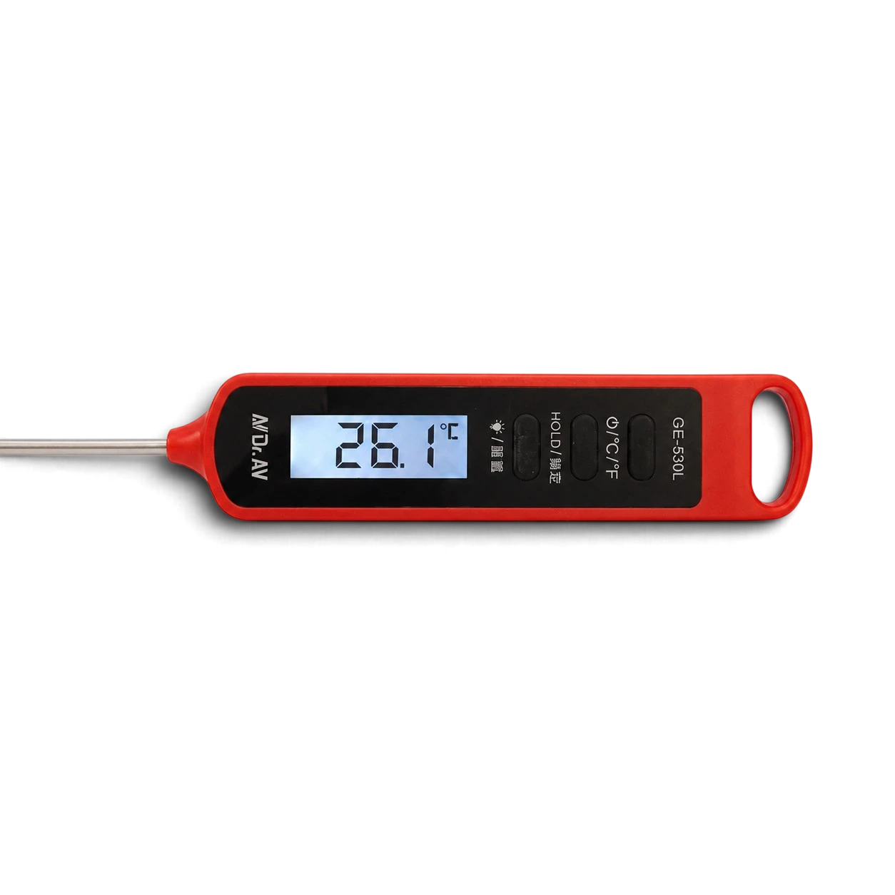 Waterproof quick-read thermometer