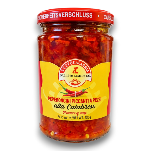 Peperoncini piccanti i pezzi (Hackad chili)