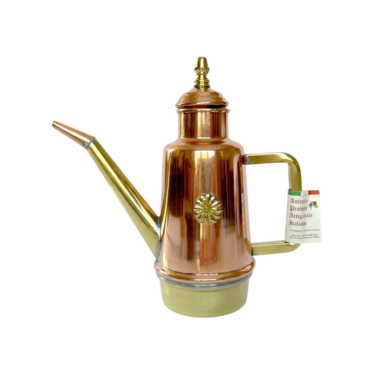 Traditional olive oil can