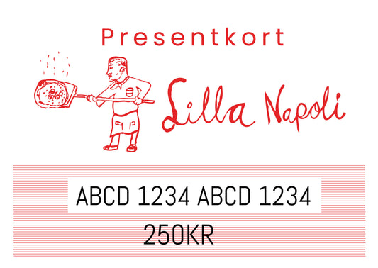 Gift card for Lilla Napoli's Webshop
